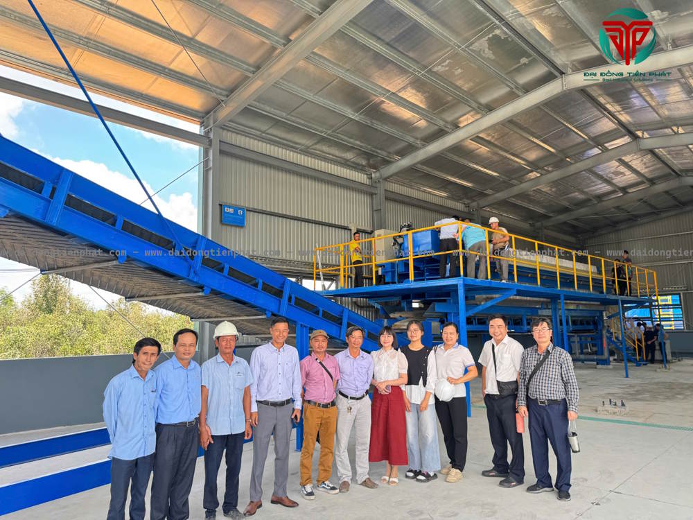 Khởi công dự án hệ thống xử lý nước thải công nghiệp