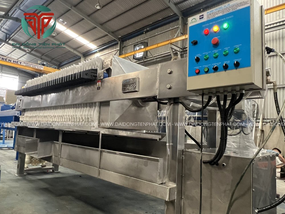 Máy ép lọc khung bản 1000x1000