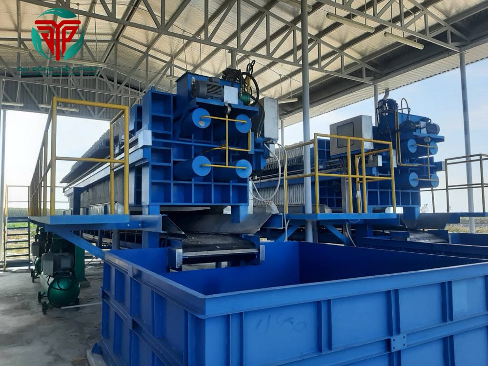 Máy ép bùn khung bản 1250x1250