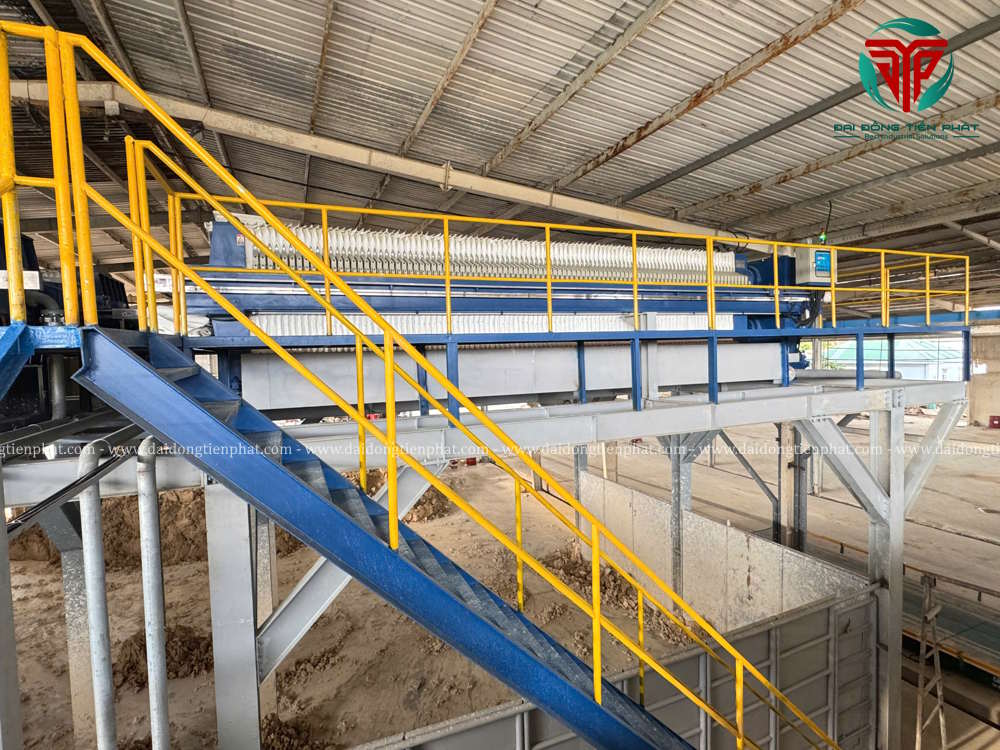 Máy ép bùn khung bản 1500x1500