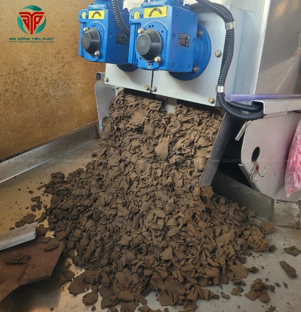 Máy ép bùn trục vít Model DDTP-MSP-252