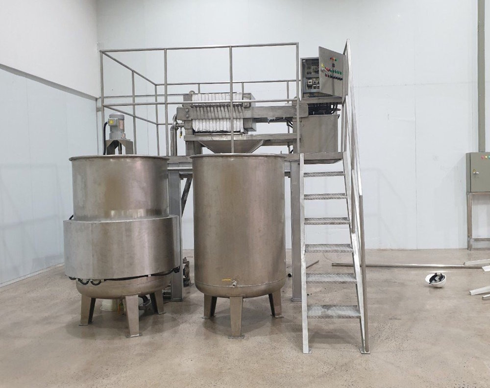 DỰ ÁN MÁY ÉP LỌC KHUNG BẢN LỌC MẬT ONG TẠI BÌNH PHƯỚC