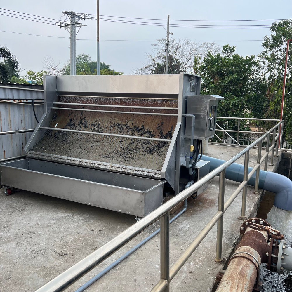 DỰ ÁN HỆ THỐNG MÁY LƯỢC RÁC TẠI THỦ ĐỨC