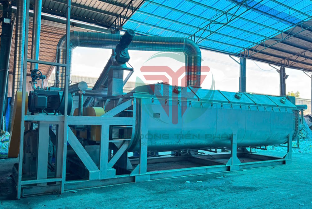 Máy sấy bùn Model D2TP-41