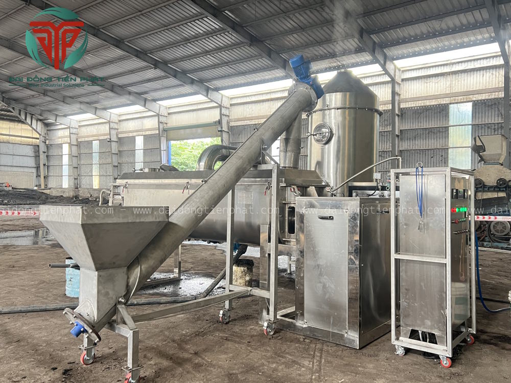 Máy sấy bùn Model D2TP-3