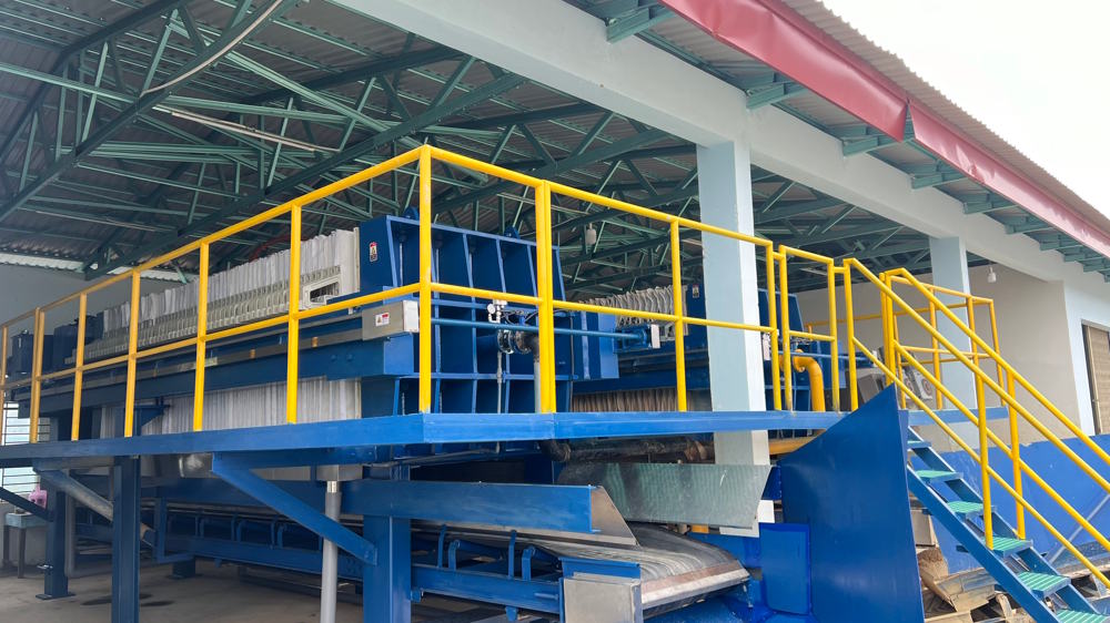 Cho thuê máy ép bùn