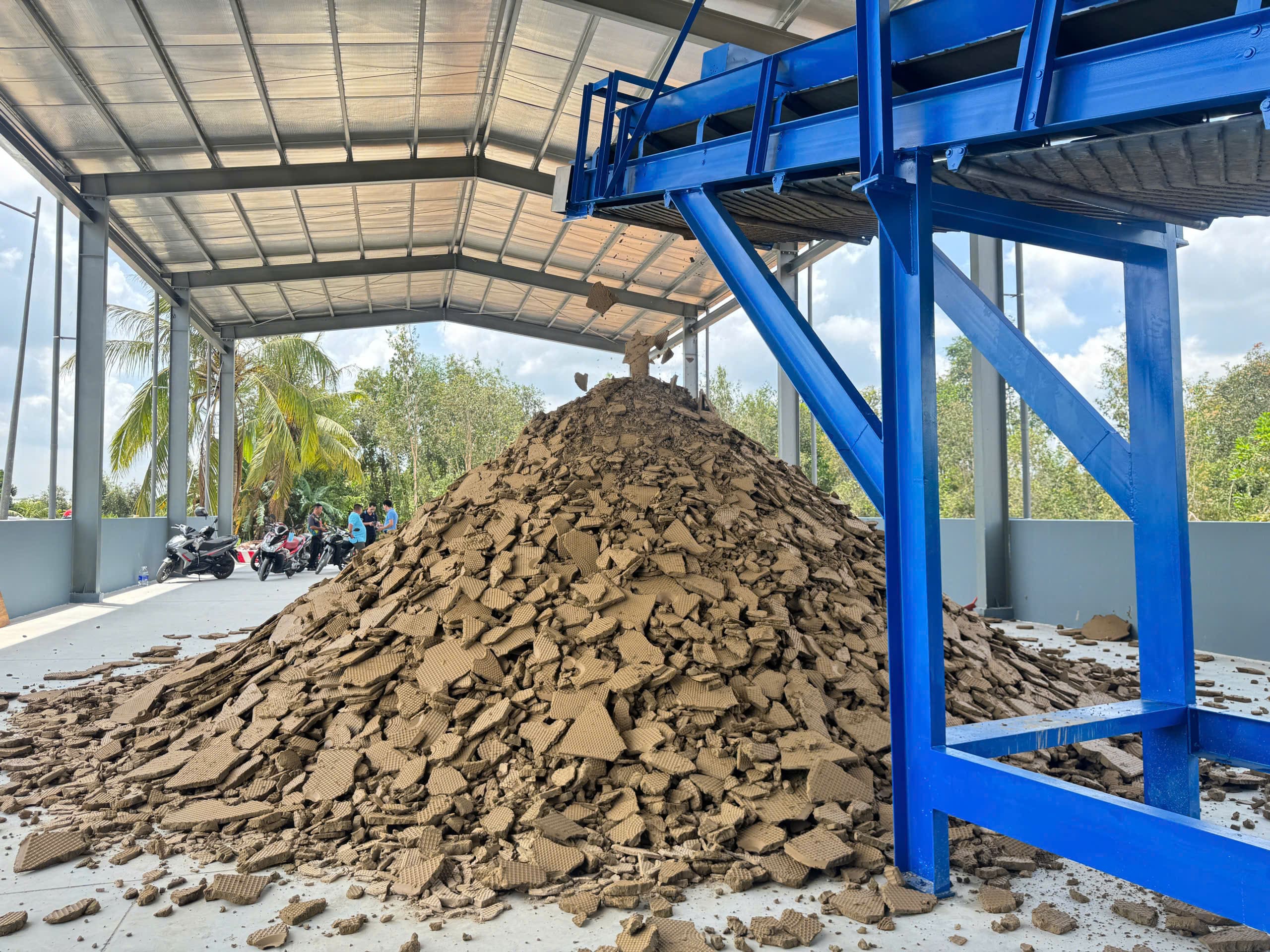 Máy ép bùn khung bản 630x630