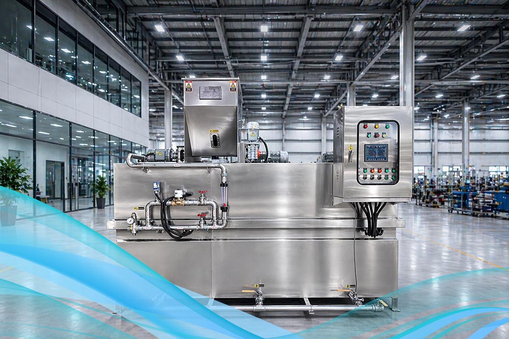 Hệ thống pha polymer tự động model DDTP-AP1000