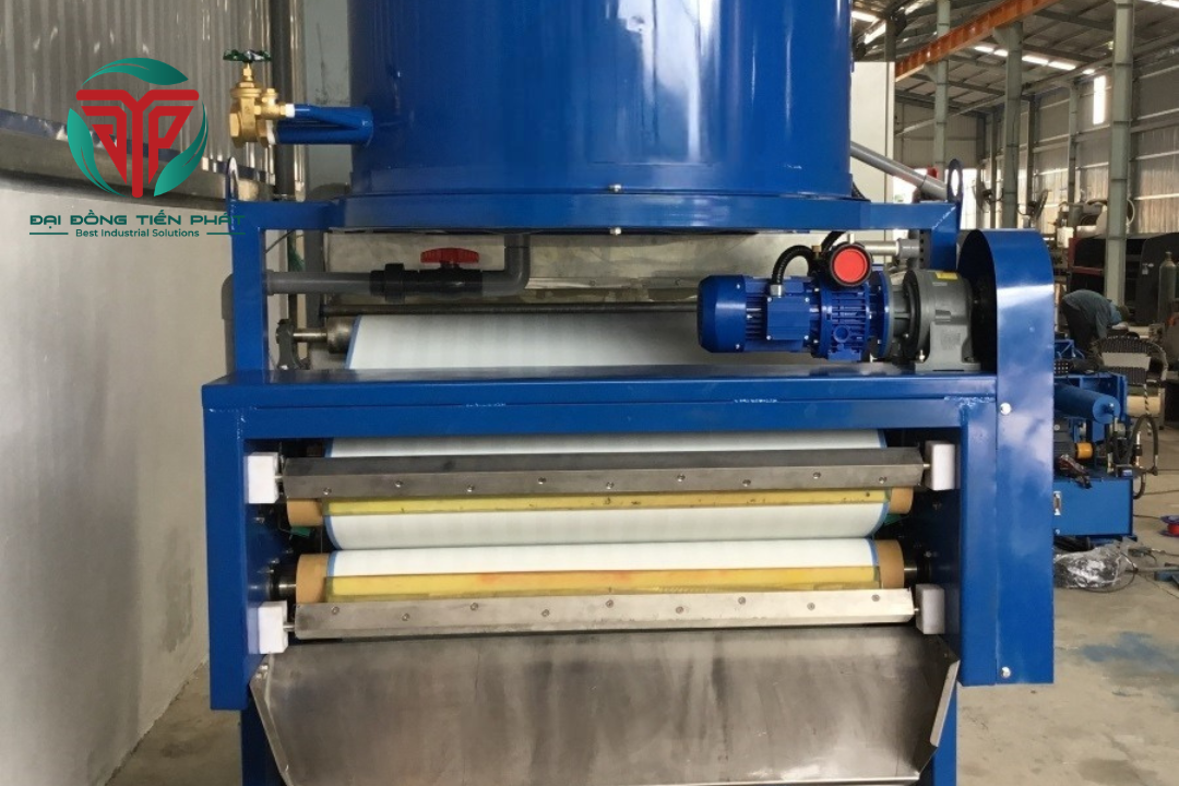 Băng tải máy ép bùn 750x750 mm