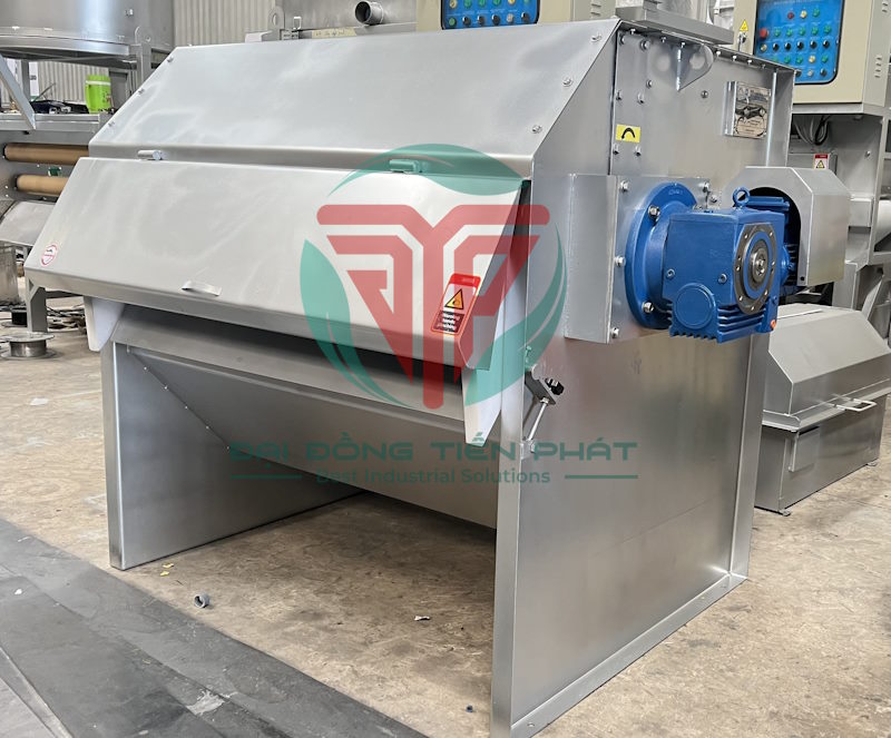 Máy lược rác trống quay