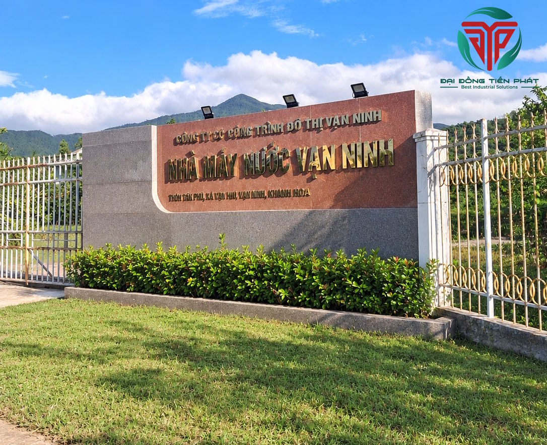 Lắp đặt máy ép bùn khung bản tại nhà máy nước Vạn Ninh – Khánh Hòa