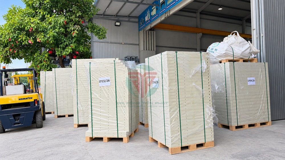 Tấm lọc khung bản là bộ phận quan trọng quyết định hiệu quả ép bùn